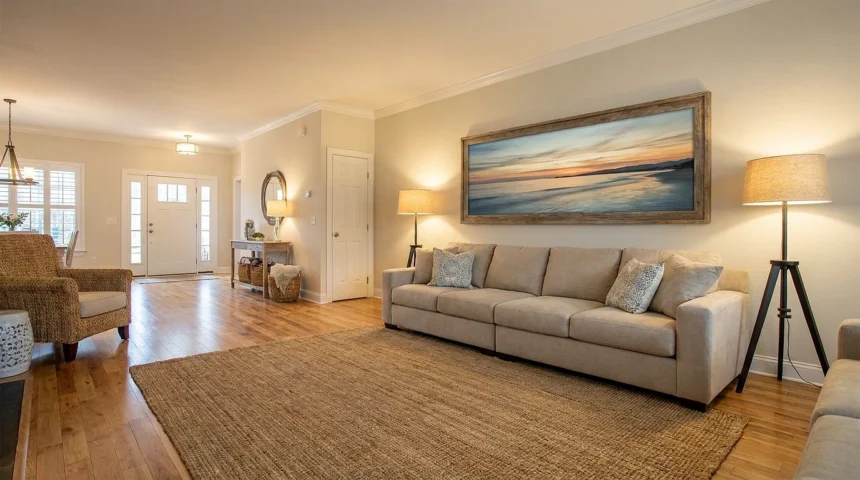 Horizontal Wall Art: Sizing & Framing Wide Canvas Prints