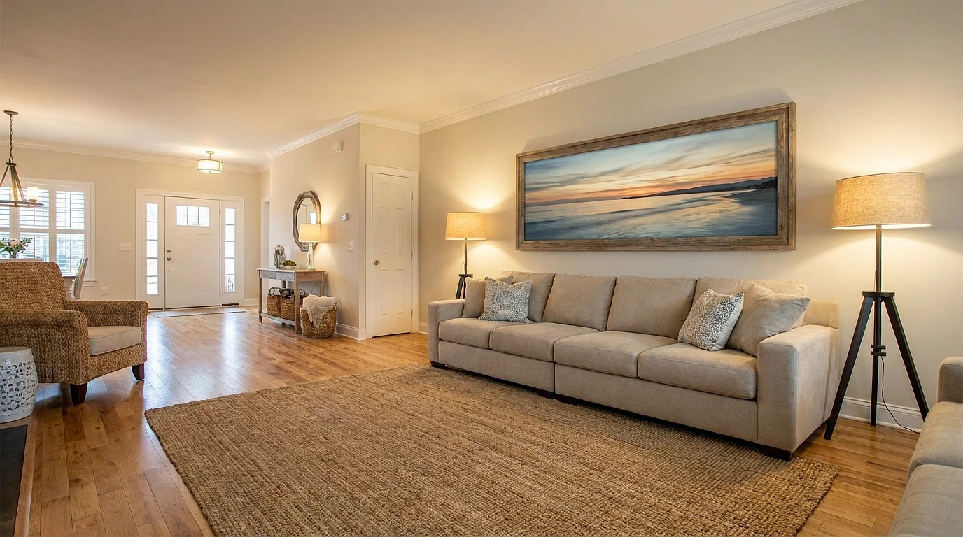 Horizontal Wall Art: Sizing & Framing Wide Canvas Prints